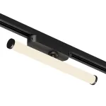 Поворотный однофазный трековый светильник Denkirs Strom DK6438-BK от ImperiumLoft