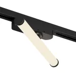 Поворотный однофазный трековый светильник Denkirs Strom DK6438-BK от ImperiumLoft