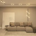 Поворотный однофазный трековый светильник Denkirs Strom DK6438-BK от ImperiumLoft