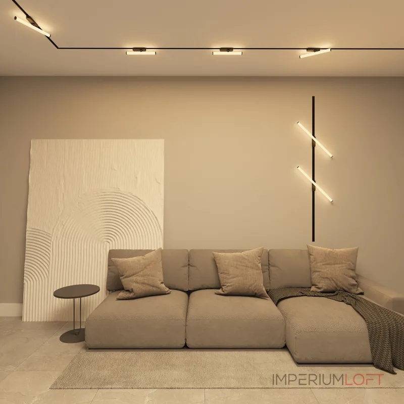 Поворотный однофазный трековый светильник Denkirs Strom DK6438-BK от ImperiumLoft Поворотный однофазный трековый светильник Denkirs Strom DK6438-BK от ImperiumLoft