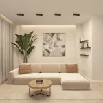 Поворотный однофазный трековый светильник Denkirs Edder DK6444-BK