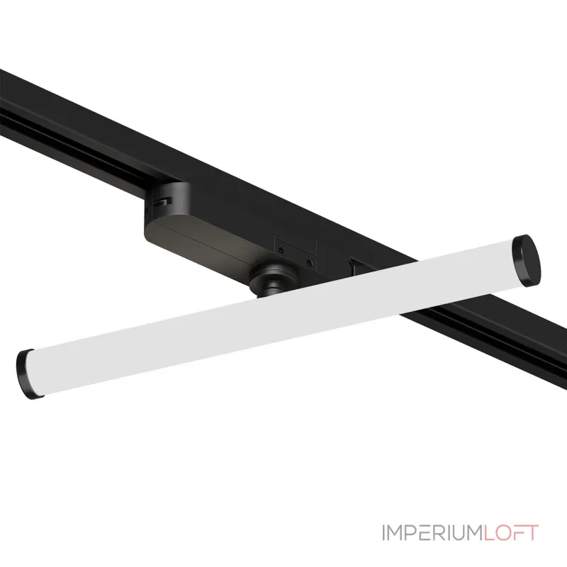Поворотный однофазный трековый светильник Denkirs Strom DK6448-BK Поворотный однофазный трековый светильник Denkirs Strom DK6448-BK