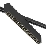 Поворотный однофазный трековый светильник Denkirs Edder DK6634-BK
