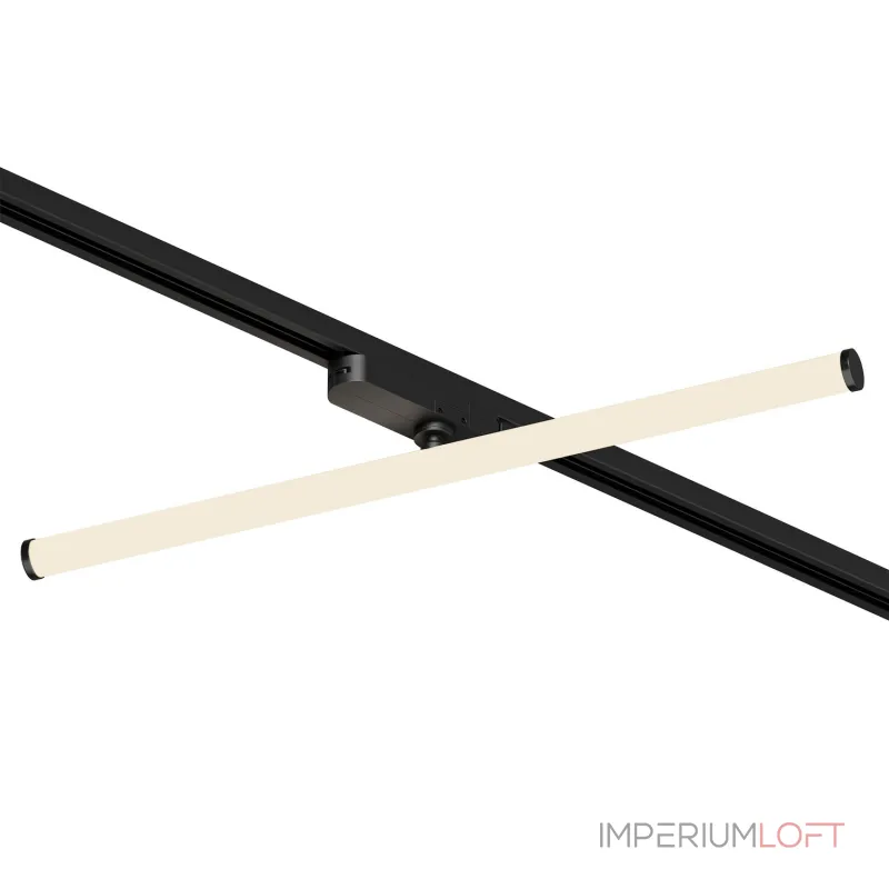 Поворотный однофазный трековый светильник Denkirs Strom DK6638-BK Поворотный однофазный трековый светильник Denkirs Strom DK6638-BK