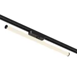 Поворотный однофазный трековый светильник Denkirs Strom DK6638-BK