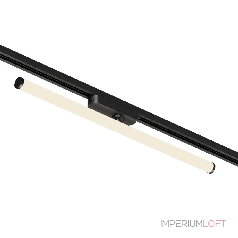 Поворотный однофазный трековый светильник Denkirs Strom DK6638-BK Поворотный однофазный трековый светильник Denkirs Strom DK6638-BK