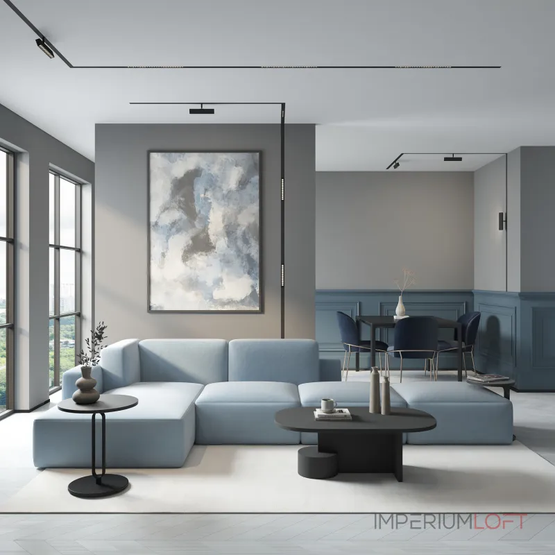 Накладной светильник Denkirs DK8002 DK8002-BK Цвет арматуры черный Цвет плафонов черный