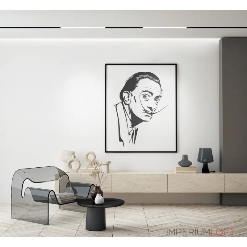 Накладной светильник Denkirs DK8005 DK8005-BK Цвет арматуры черный Цвет плафонов черный