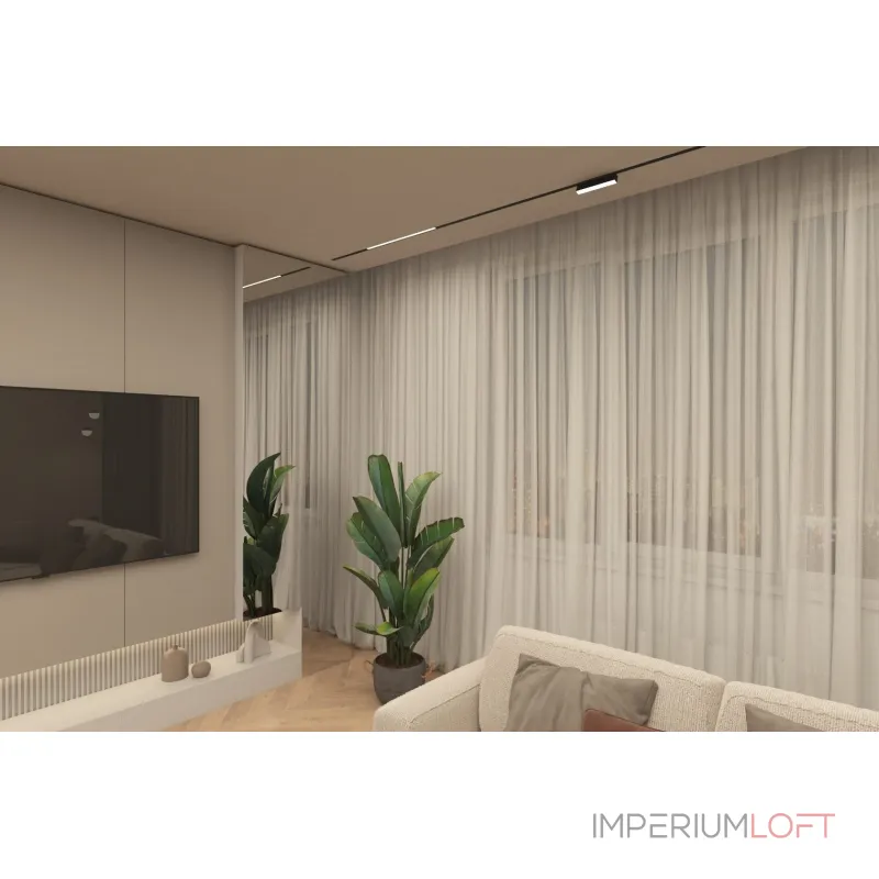 Поворотный светильник Denkirs Smart Linear DK8009-BK