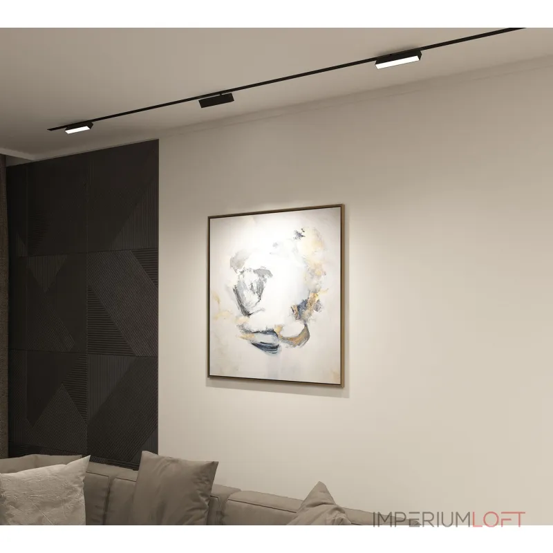Поворотный светильник Denkirs Smart Linear DK8009-BK