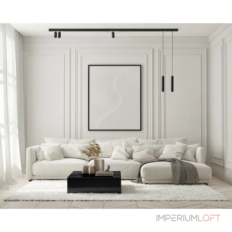 Светильник на штанге Denkirs Dk80 DK8010-BK Цвет плафонов черный