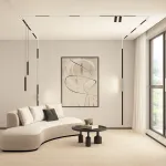 Встраиваемый светильник Denkirs SMART LINEAR DK8015-BK