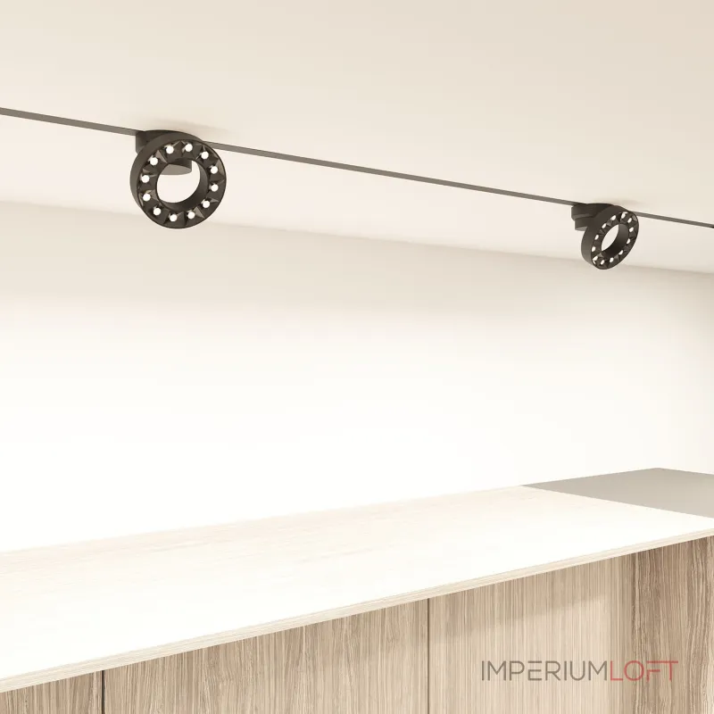 Трековый светильник Denkirs SMART GRILL DK8030-BK