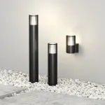 Наземный низкий светильник Denkirs Farsun DK9725-BK