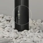 Наземный низкий светильник Denkirs Farsun DK9725-BK