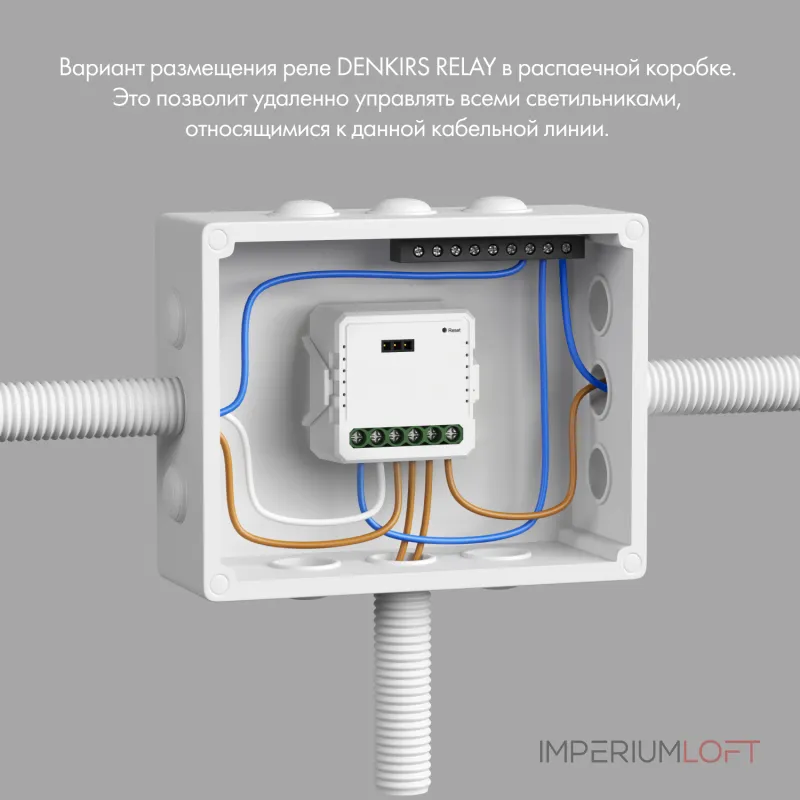 Контроллер-диммер Wi-Fi для смартфонов и планшетов Denkirs Relay RL1004-DM от ImperiumLoft Контроллер-диммер Wi-Fi для смартфонов и планшетов Denkirs Relay RL1004-DM от ImperiumLoft