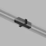 Соединитель линейный для треков Denkirs DK Track Black TR1101-BK от ImperiumLoft