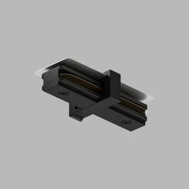 Соединитель линейный для треков Denkirs DK Track Black TR1101-BK Соединитель линейный для треков Denkirs DK Track Black TR1101-BK