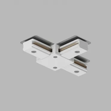 Соединитель лент T-образный для треков Denkirs DK Track White TR1103-WH