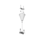 Подвес для трека Denkirs DK Track White TR1105-WH