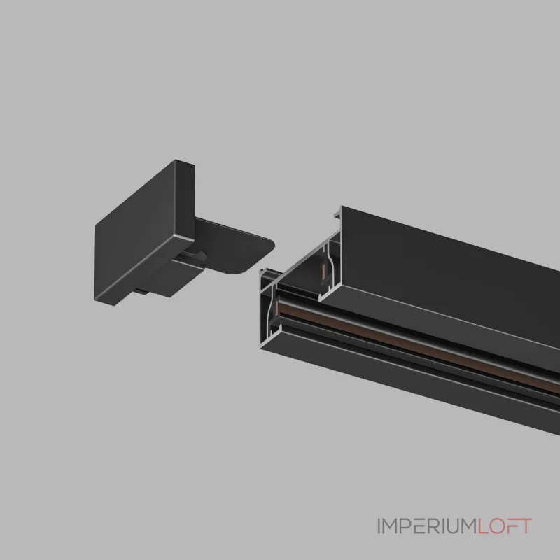 Заглушка для трека Denkirs DK Track Black TR1107-BK от ImperiumLoft Заглушка для трека Denkirs DK Track Black TR1107-BK от ImperiumLoft