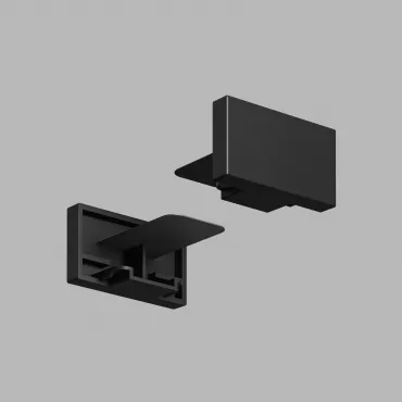 Заглушка для трека Denkirs DK Track Black TR1107-BK Заглушка для трека Denkirs DK Track Black TR1107-BK