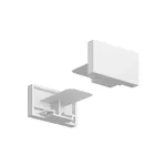 Заглушка для трека Denkirs DK Track White TR1107-WH от ImperiumLoft Заглушка для трека Denkirs DK Track White TR1107-WH от ImperiumLoft