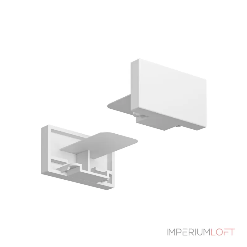Заглушка для трека Denkirs DK Track White TR1107-WH от ImperiumLoft Заглушка для трека Denkirs DK Track White TR1107-WH от ImperiumLoft