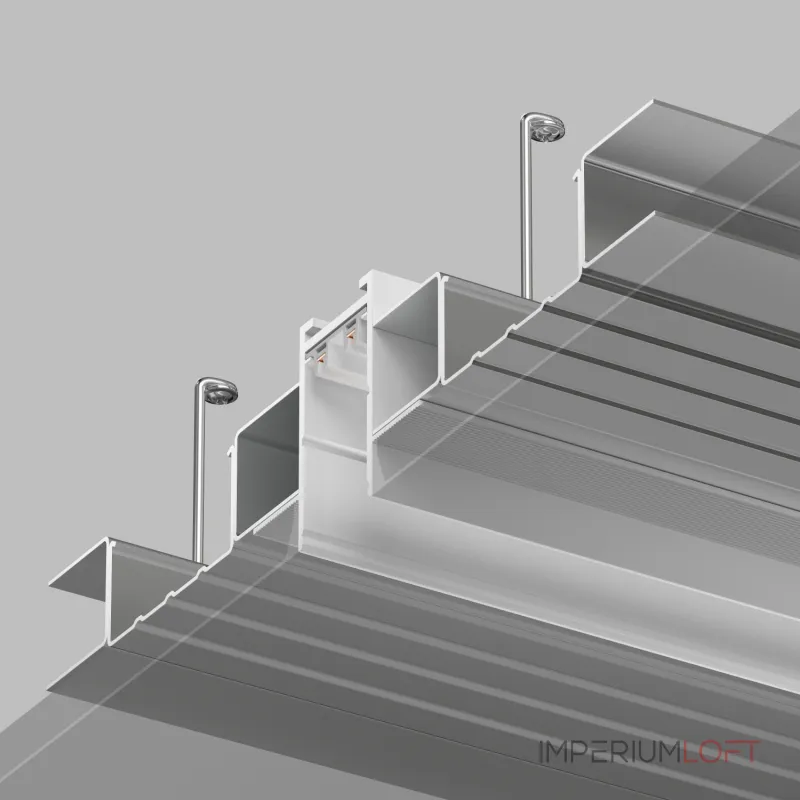 Трек встраиваемый Denkirs Smart TR2012-WH от ImperiumLoft Трек встраиваемый Denkirs Smart TR2012-WH от ImperiumLoft