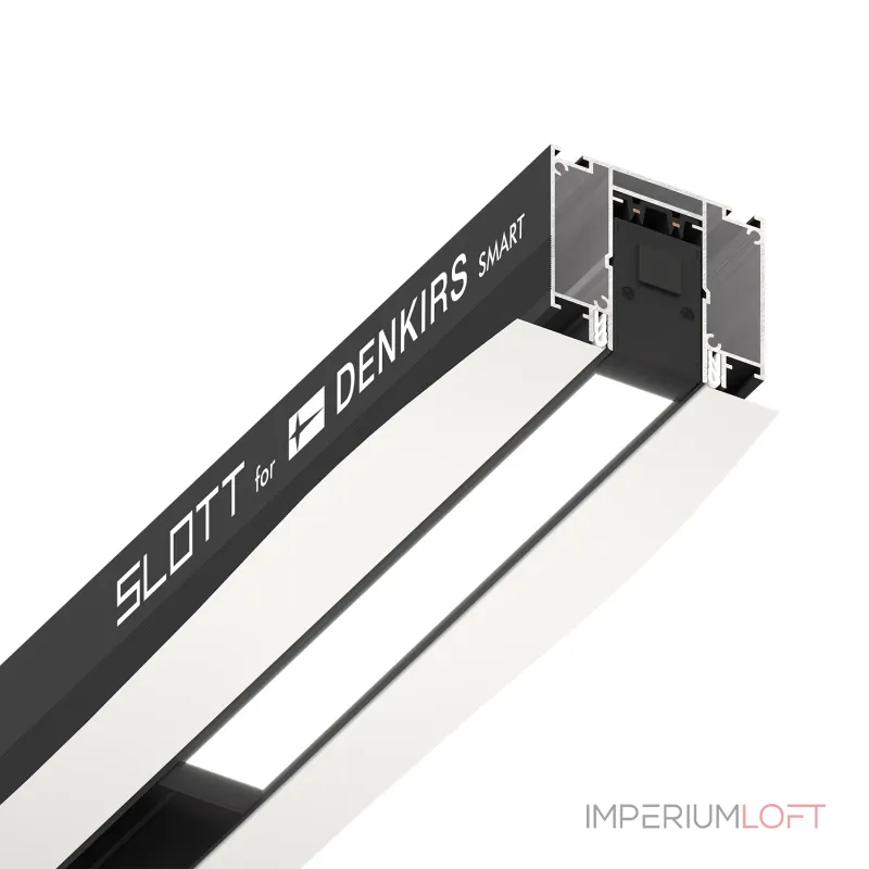 Трек встраиваемый Denkirs SMART SLOTT TR2014-BK от ImperiumLoft Трек встраиваемый Denkirs SMART SLOTT TR2014-BK от ImperiumLoft