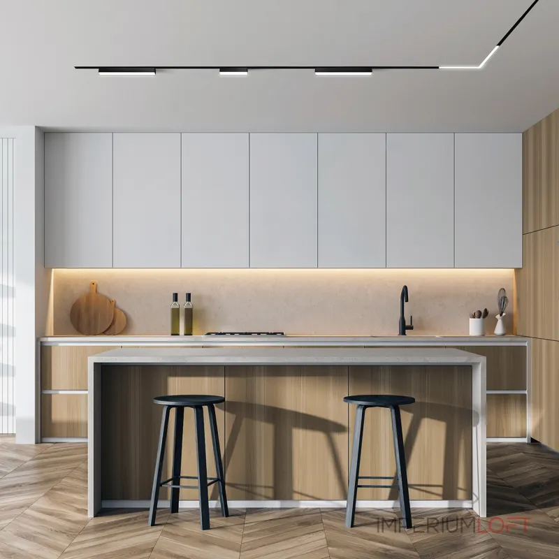 Трек встраиваемый Denkirs SMART SLOTT TR2014-BK от ImperiumLoft Трек встраиваемый Denkirs SMART SLOTT TR2014-BK от ImperiumLoft