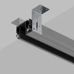 Профиль-трек ONE, для натяжных потолков, 2 м Denkirs Smart One TR2022-BK