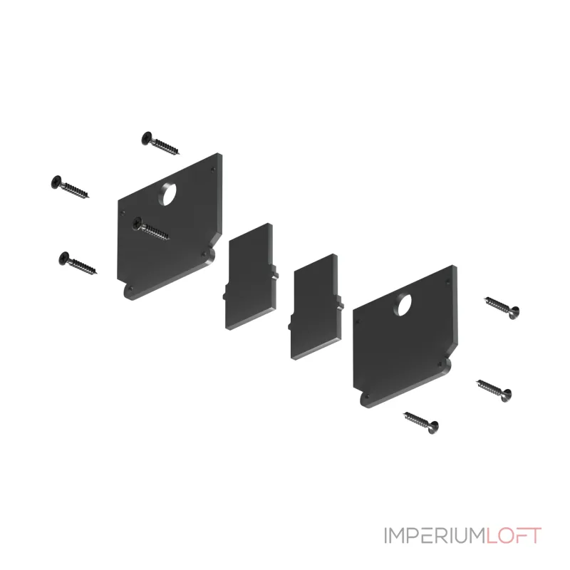 Заглушка для трека Denkirs SMART ONE TR2025-BK