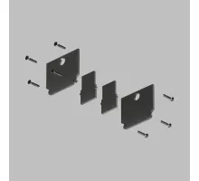 Заглушка для трека Denkirs SMART ONE TR2025-BK Заглушка для трека Denkirs SMART ONE TR2025-BK