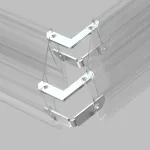 Комплект угловых соединителей трека Denkirs Smart One TR2027-AL