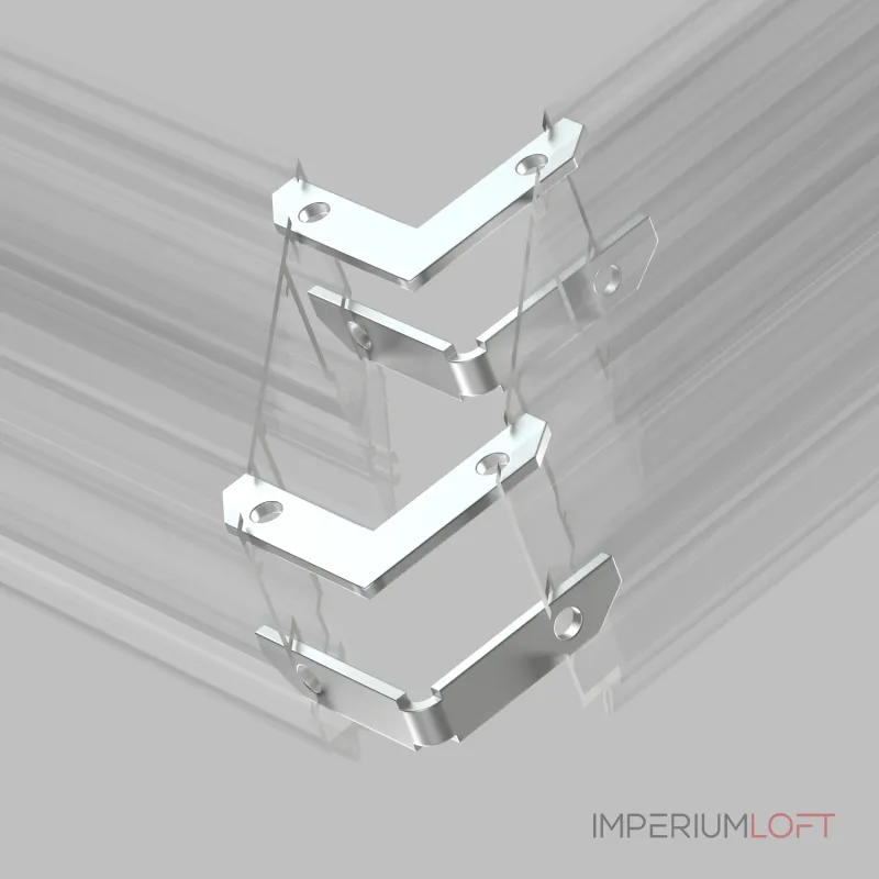 Комплект угловых соединителей трека Denkirs Smart One TR2027-AL Комплект угловых соединителей трека Denkirs Smart One TR2027-AL