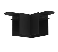 Соединитель угловой внутренний для треков встраиваемых Denkirs TR2102 TR2102-BK Цвет арматуры черный Соединитель угловой внутренний для треков встраиваемых Denkirs TR2102 TR2102-BK Цвет арматуры черный