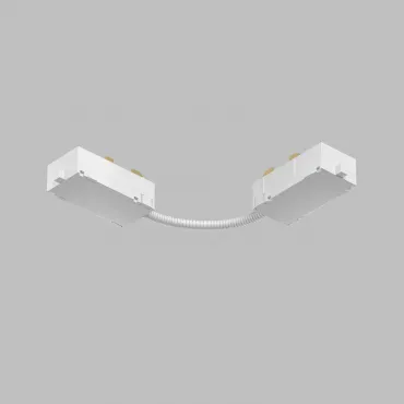 Соединитель линейный для треков Denkirs Tr200 TR2103-WH Соединитель линейный для треков Denkirs Tr200 TR2103-WH