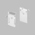 Торцевые заглушки для шинопровода белые (комплект 2 шт) Denkirs Smart Base TR2107-WH