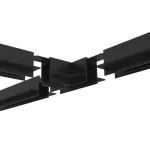 Коннектор трека для ГКЛ Denkirs Smart Hide TR2113-BK