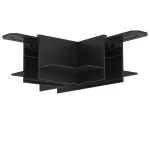 Коннектор трека для ГКЛ Denkirs Smart Hide TR2113-BK