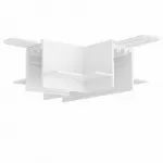 Коннектор трека для ГКЛ Denkirs Smart Hide TR2113-WH