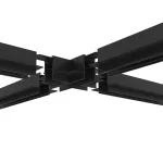 Коннектор трека для ГКЛ Denkirs Smart Hide TR2114-BK от ImperiumLoft