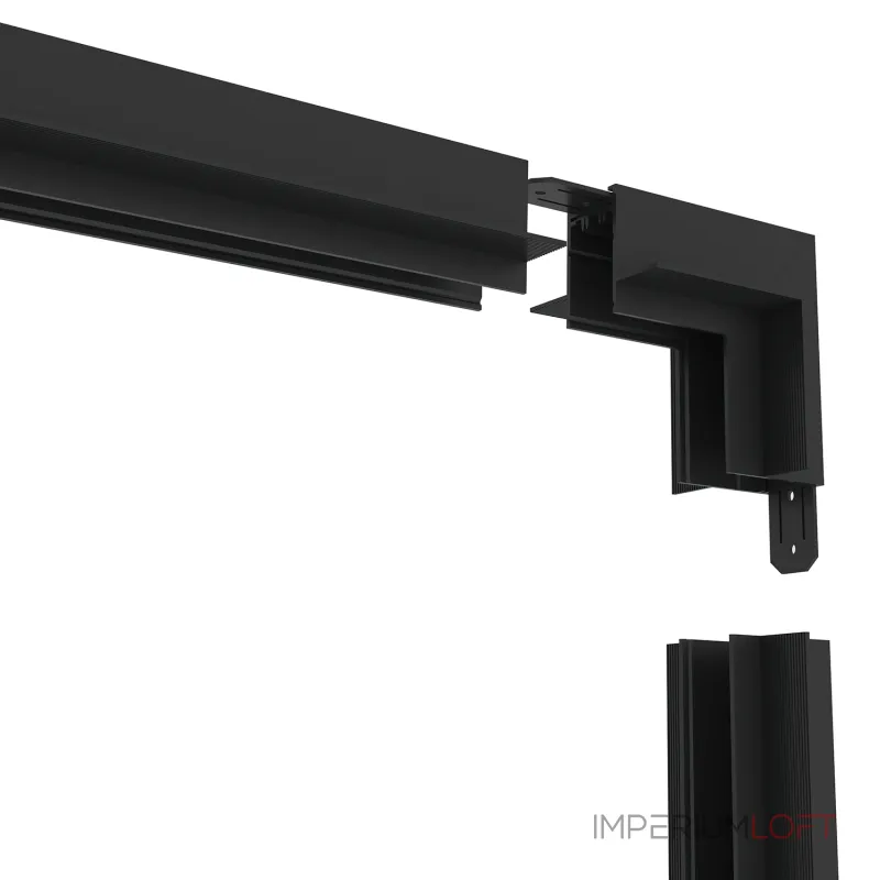 Соединитель угловой L-образный для треков Denkirs Smart TR2118-BK от ImperiumLoft Соединитель угловой L-образный для треков Denkirs Smart TR2118-BK от ImperiumLoft