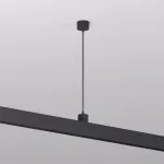 Подвод питания для подвесного монтажа трека Denkirs Smart Base TR2124-BK