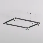 Подвод питания для подвесного монтажа трека Denkirs Smart Base TR2124-BK