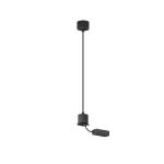Подвод питания для подвесного монтажа трека Denkirs Smart Base TR2124-BK