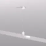 Подвод питания для подвесного монтажа трека Denkirs Smart Base TR2124-WH