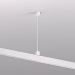 Подвод питания для подвесного монтажа трека Denkirs Smart Base TR2124-WH