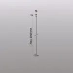 Механический подвес для трека Denkirs Smart Base TR2127-BK